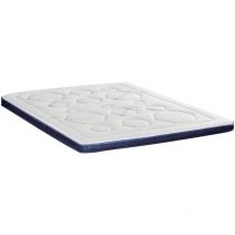 Maison Aubertin - Surmatelas dolce vita - accueil mémoire de forme - 5 cm - 140x190 cm