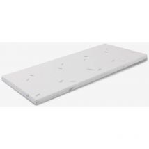 Miasuite - Surmatelas 90x190 en MemoryFoam - haut de 8 cm, déhoussable, tissu AloeVera Topper H8