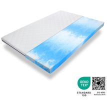 Surmatelas mousse gel CoolRelax 80x200 cm