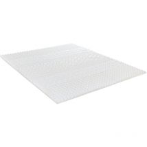 Olympe - literie Surmatelas nuage 140x190 cm Mémoire de forme & Zonage de confort