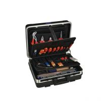 Vivahogar - surtido de herramientas 46 uds. en maletín de marco de alumi