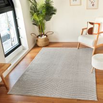SURYA Tappeto Salotto Soggiorno e Esterno Scandinavo Moderno Grigio 200 x 275 cm