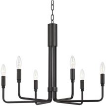 Hudson Valley Lighting - Brigitte Colgante Pequeño 6 Luces Bronce Viejo