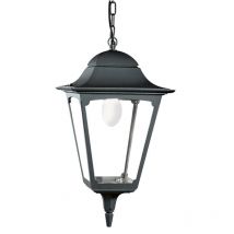 Novolux - Suspensión clásica quadra IP44 E27 105W Antracita