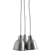 Suspension 3 lampes en zinc