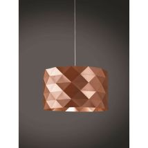 Linea Zero - Suspension 5 Lumières En Métal Chromé Cm. 40 X 25h