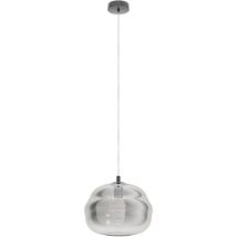 Suspension transparente noire 39534 1xE27 Dogato Eglo
