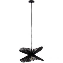 Lindby - Suspension à intensité variable 'Valdorin' en papier pour chambre à coucher