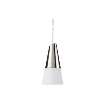 Suspension Acier Brossé Opale Ø 92mm Rail 1 Allumage Led 6w 2700k 360lm Gu10 230v Ip20 Led Zip Sg Lighting