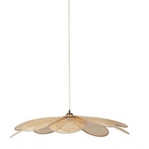 Ostaria - Suspension bambou Margaux m naturel D90