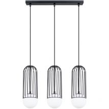 Applique Brina acier 3xG9 54cm Sollux