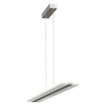 Mantra - Inspired Fusion - Burbuja - Suspension Plafonnier Rectangulaire 120cm 48W led 4000K, 3360lm, Chrome