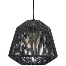 Atmosphera Créateur D'intérieur - Suspension Jily noir D29cm