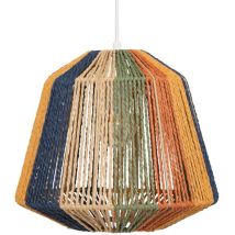Suspension corde multicolore diam 29cm