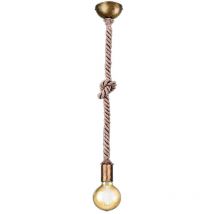 Corde À nŒuds de suspension et mÉtal en laiton antique 310100104