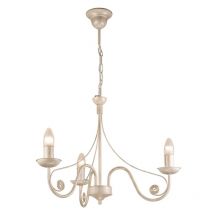 Suspension Donato, Acier, Blanc, 45x45x75 cm