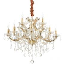 Suspension dorée Napoléon D740xH880-1700mm