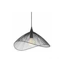 Seynave - Suspension 1xE27 max 40W métal noir kasteli diam. 45 cm