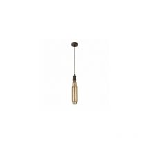 Suspension Elio 1xe27 Marron/ambre Ampoule incluse 8w 3000k 640lm Regx8x8 Cm