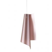 Linea Zero - Suspension en Métal Rose en Métal Chromé Cm. 27x68h