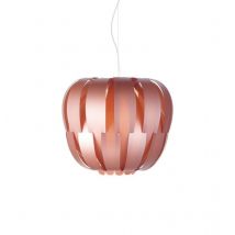 Linea Zero - Suspension en Métal Rose en Métal Chromé Cm. 29 x 22