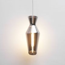 Kosilum - Suspension en verre fumé style loft - Pozzino