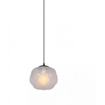 Suspension en verre opale - bubble