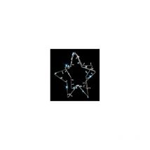 Suspension etoile led blanche 4 Radians pliables 600mm Métal Peint (Sans Alim 230V) blachere g-star
