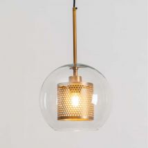 Kosilum - Suspension exotique style photophore - Carina
