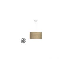 Fabrilamp - Suspension Fashion 2xe27 Blanc/Light Reed Regx40x40 C/diffuseur