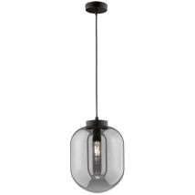 Suspension Fischer & Honsel Regi Verre Fumé E27