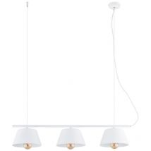 Epikasa - Suspension Gelato, Acier peint par poudrage, Blanc, 82x100x20 cm