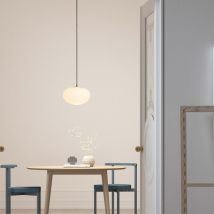Millumine - Suspension globe Press noir mat Diam.22