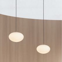 Millumine - Suspension globe Press noir mat Diam.28