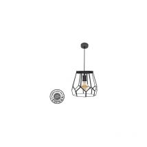 Fabrilamp - Suspension Grand Objectif 1xe27 Noir Regx25x25cm