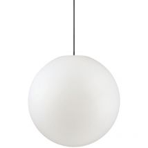 Ideal Lux - Sole - 1 lámpara colgante de techo de exterior mediana ligera blanca IP44, E27