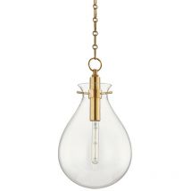 Suspension Ivy Acier Laiton ampoules 57,8cm