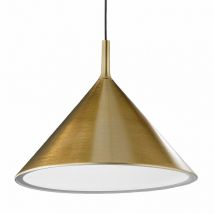 Gea Luce - Suspension laiton barbie sg e27 led plafonnier rustique classique en aluminium