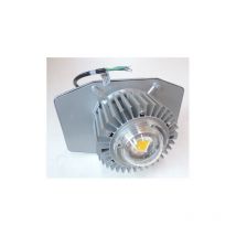 Signcomplex - Suspension led 80W cob blanc naturel 4000K 7670lm 230V Highbay 90° sans diffuseur special grande hauteur IP65