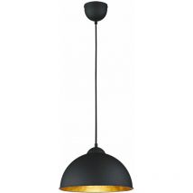 Etc-shop - Plafonnier suspendu dimmable salon télécommande suspension or noir dans un ensemble comprenant des ampoules led rvb