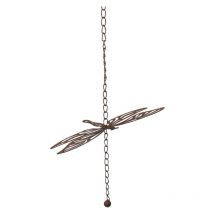 La Grande Prairie - Suspension libellule fer 22x11x88cm