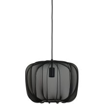 Light & Living - Suspension - Plumeria - Noir - Textile - Ø 40cm