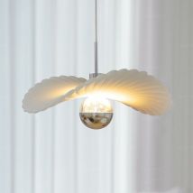 Suspension lumière créative nordique moderne lampe suspension pour restaurant café bar table à manger-lumière chaude