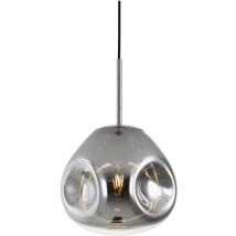 Leitmotiv - Suspension luminaire design verre Blown small