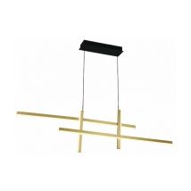 Zambelis - Suspension Luminaire led 41W Variable Or Mat Blanc chaud - 3000K