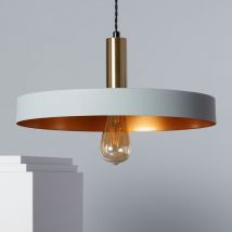 Suspension Métal Furiko Gris