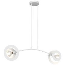 Epikasa - Suspension Euphorie, Métal, Plastique, Blanc, 89x14x120 cm