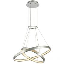 Italux - Axel - Moderno led colgante colgante de aluminio, blanco cálido 3000K 3000lm regulable