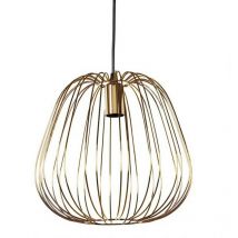 Ostaria - Suspension métal filaire Luciole doré