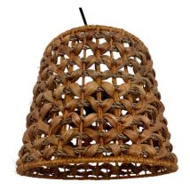 Suspension nature en raphia tressé anafi 23cm